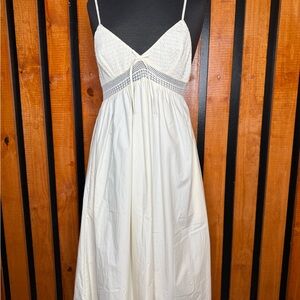 White Spaghetti Strap Dress